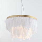 Nordic Feather Chandelier - Novus Decor Lighting