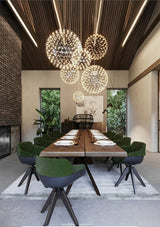 Sparkling Sphere Hanging Light - Novus Decor Lighting