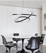 Halo - Modern Chandelier - Novus Decor Lighting