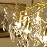 Folius Crystal Chandelier - Novus Decor Lighting