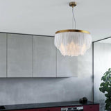 Nordic Feather Chandelier - Novus Decor Lighting