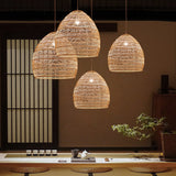 Rattan Hanging Pendant - Novus Decor Lighting