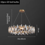 K9 Extra Large Smoke Crystal Chandelier - Novus Decor Lighting