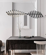 Nordic Crossbar Chandelier - Novus Decor Lighting