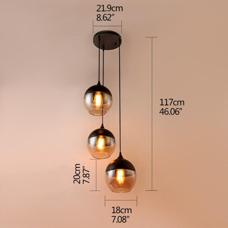 Nordic Glass Pendant Lamp - Novus Decor Lighting