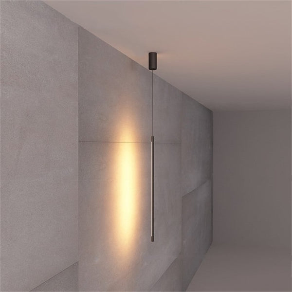 Minimalist Slender Hanging Light - Novus Decor Lighting