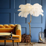 Regency Feather Floor Lamp - Novus Decor Lighting