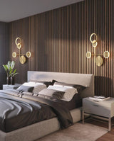 Circulos Brass Ring Wall lamp - Novus Decor Lighting