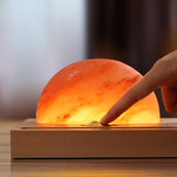 Himalayan Salt Lamp Wireless Charger - Novus Decor Lighting