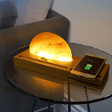 Himalayan Salt Lamp Wireless Charger - Novus Decor Lighting