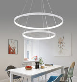 Halo - Modern Chandelier - Novus Decor Lighting