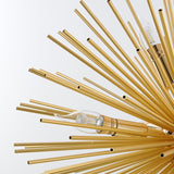 Sunburst Chandelier - Novus Decor Lighting