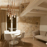 Wooden Beads Pendant Light - Novus Decor Lighting