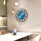 Hawaiian Blue Wall Clock - Novus Decor Wall Decor