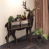 Majestic Wooden Elk Bookcase 55.9"H - Novus Decor Accessories
