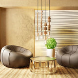 Wooden Beads Pendant Light - Novus Decor Lighting