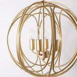 Aurum - Hanging Cage Lamp - Novus Decor Lighting