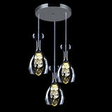 Wine Glass Crystal Pendant Light - Novus Decor Lighting