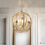 Aurum - Hanging Cage Lamp - Novus Decor Lighting