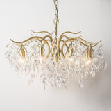 Folius Crystal Chandelier - Novus Decor Lighting