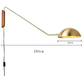 Longus Swing Arm Sconce - Novus Decor Lighting