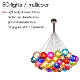 Savon Glass Bubble Chandelier - Novus Decor Lighting