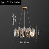 K9 Extra Large Smoke Crystal Chandelier - Novus Decor Lighting