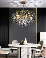 Laurel Crystal Chandelier Novus Decor