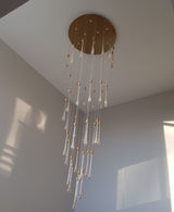 Crystal Drop Pendant Light - Novus Decor Lighting