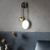 Libra Gold Wall Lamp - Novus Decor Lighting