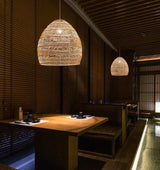 Rattan Hanging Pendant - Novus Decor Lighting