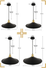 Retro Vintage Hanging Light - Novus Decor Lighting