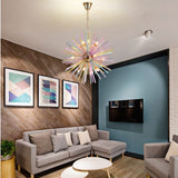 Rainbow Crystal Chandelier - Novus Decor Lighting