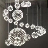 Sparkling Sphere Hanging Light - Novus Decor Lighting