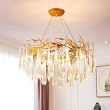 Icicle Crystal Chandelier - Novus Decor Lighting