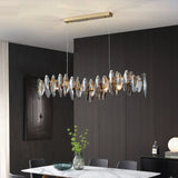 K9 Extra Large Smoke Crystal Chandelier - Novus Decor Lighting