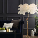 Regency Feather Floor Lamp - Novus Decor Lighting