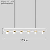 Aurum Stripe Hanging Light - Novus Decor Lighting