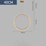 Circle Crystal Chandelier - Novus Decor Lighting