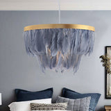 Nordic Feather Chandelier - Novus Decor Lighting