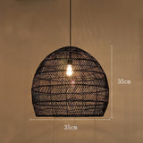 Rattan Hanging Pendant - Novus Decor Lighting
