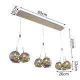 Sphaera Glass Pendant Light - Novus Decor Lighting