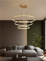 Halo - Modern Chandelier - Novus Decor Lighting