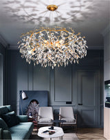Laurel Crystal Chandelier Novus Decor