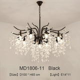 Folius Crystal Chandelier - Novus Decor Lighting