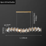 K9 Extra Large Smoke Crystal Chandelier - Novus Decor Lighting