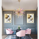 Rainbow Crystal Chandelier - Novus Decor Lighting