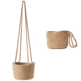 Hand Woven Premium Hanging Basket - Novus Decor Accessories