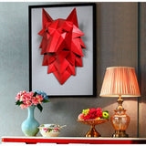 Wolf Head Sculpture Wall Decor - Novus Decor Wall Decor