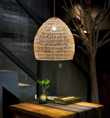 Rattan Hanging Pendant - Novus Decor Lighting